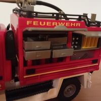 Винтидж играчка немска пожарна, снимка 10 - Коли, камиони, мотори, писти - 45434582
