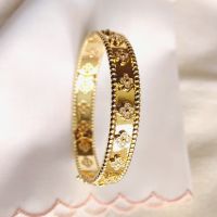 Van Cleef & Arpels VCA gold bracelet Vintage Alhambra-дамска гривна, снимка 5 - Гривни - 45275781