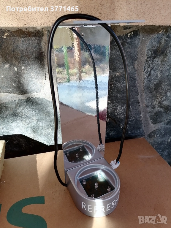 Рекламна светеща поставка на бутилка, снимка 1