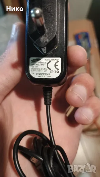 Зарядно за телефон samsung 4.75v 0.55A, снимка 1