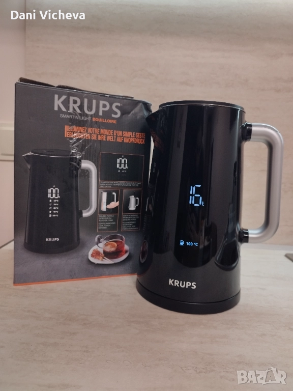 Електрическа кана Krups BW8018 Smart'n Light, 5 температурни нива, снимка 1