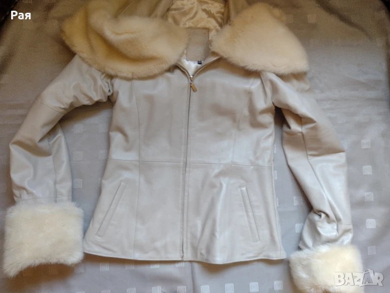 Елегантно кожено яке, снимка 1