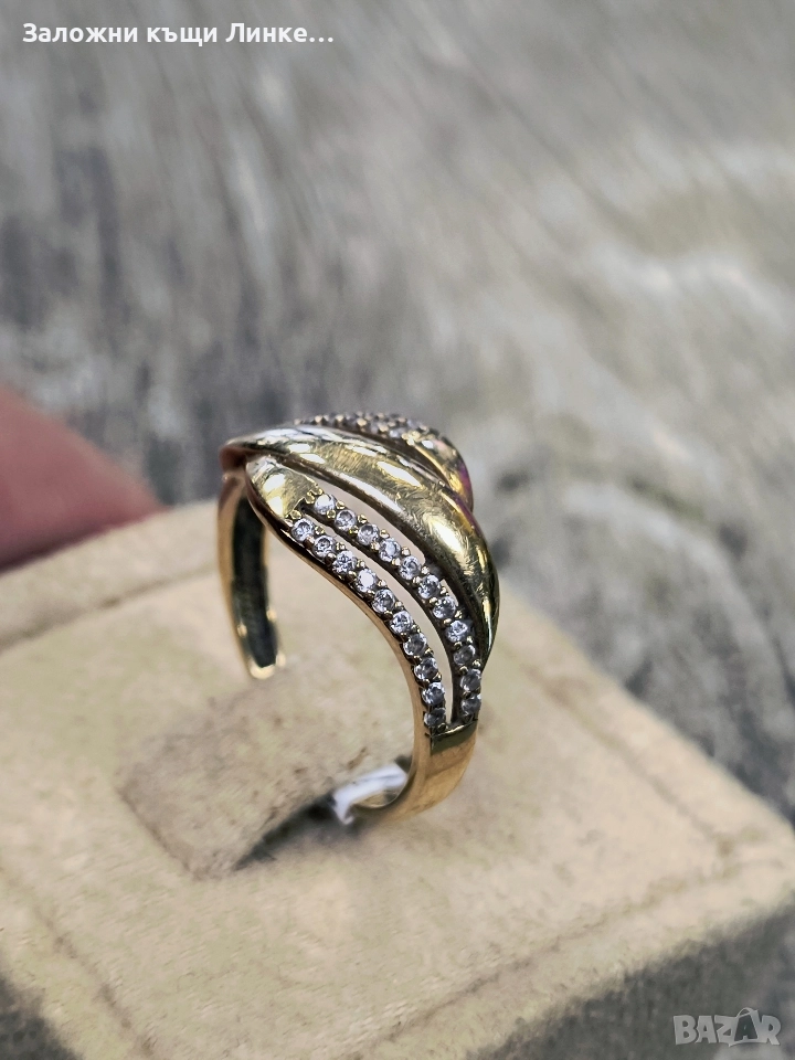 Златен Пръстен 2.04гр / 14К, снимка 1