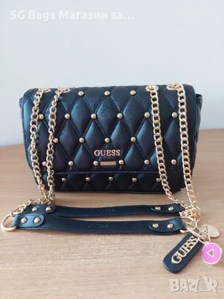 Дамска чанта Guess луксозна чанта код 130, снимка 1