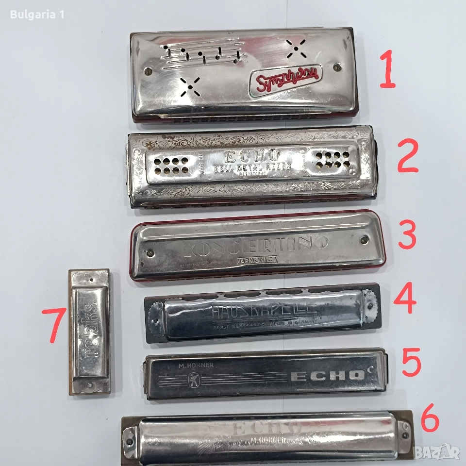 Полски и Немски хармомики, снимка 1