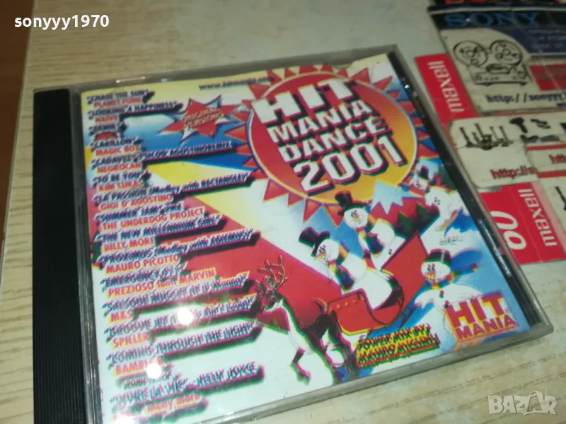 HIT MANIA DANCE 2001 CD 0205251538, снимка 1
