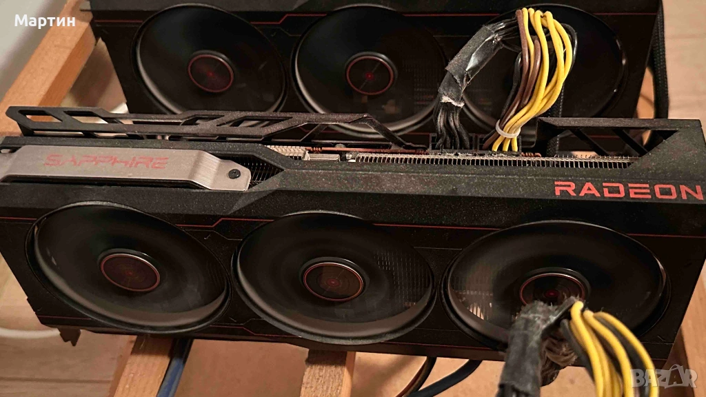 Продавам видео карта 6800xt saphirere, снимка 1