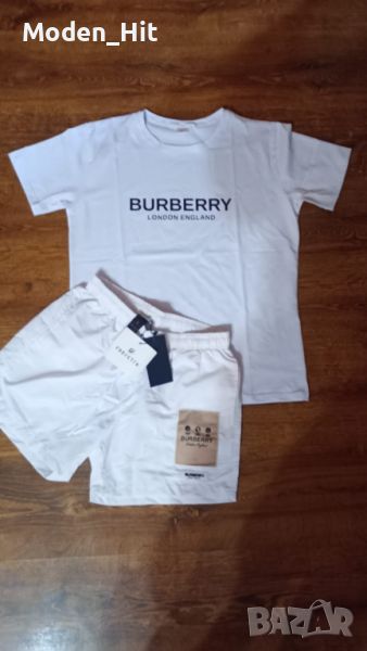 Комплект Тениска и Шорти Burberry, снимка 1