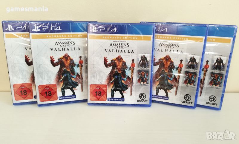 [ps4] ! СУПЕР цена ! Assassin's Creed: Valhalla - Ragnarok / НОВИ, снимка 1