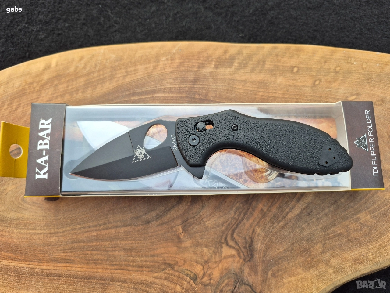 Сгъваем нож KA BAR TDI Flipper 2490, снимка 1