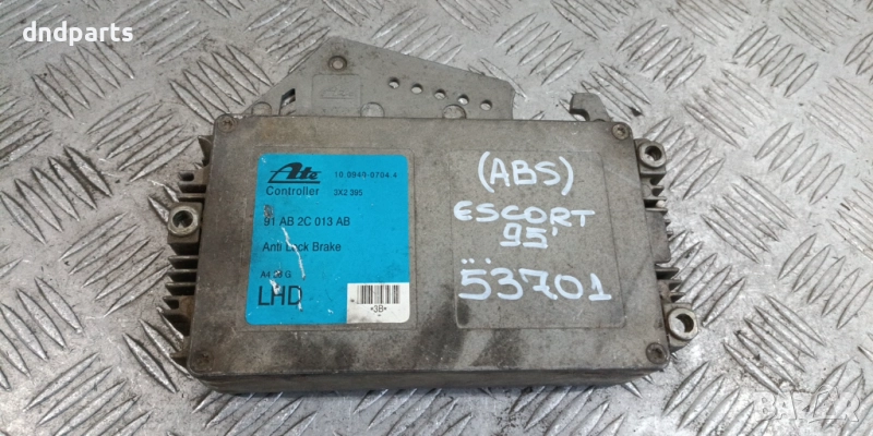 Компютър ABS Ford Escort 1995г. 91AB2C013AB 10.0940-0704.4	, снимка 1