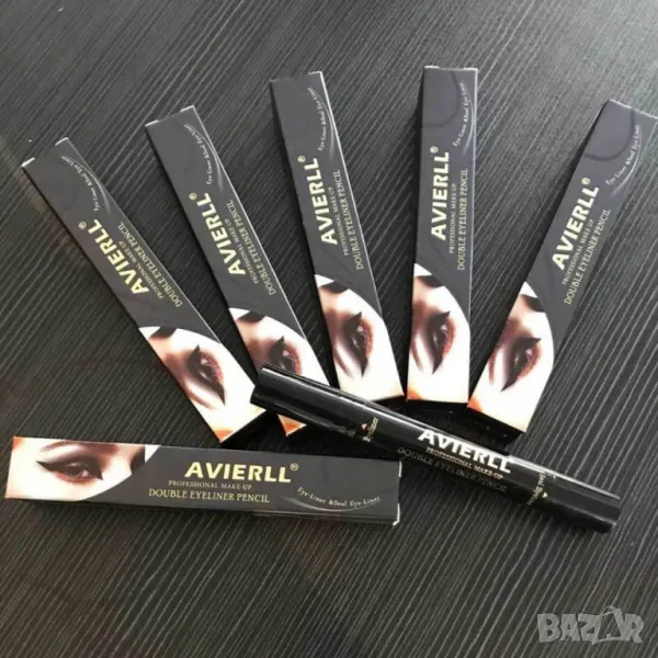 Двойна очна линия-писалка с дълготраен ефект и водоустойчивост, снимка 1