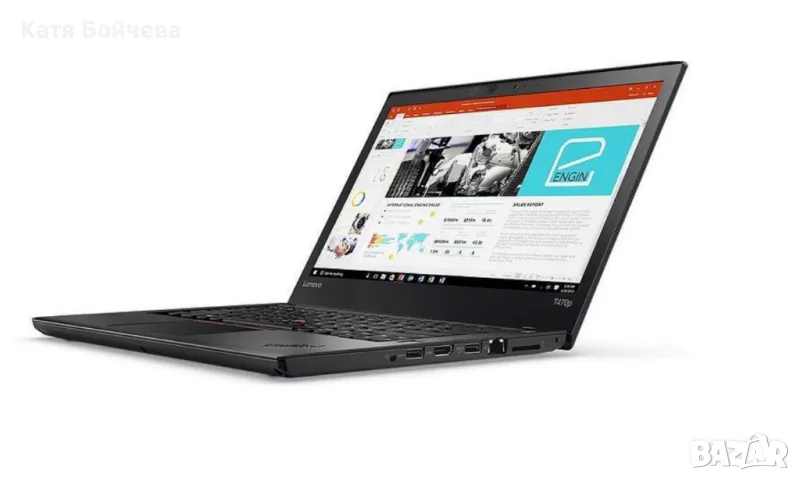  Лаптоп Lenovo ThinkPad T470p/В Гаранция/Отлично състояние, снимка 1