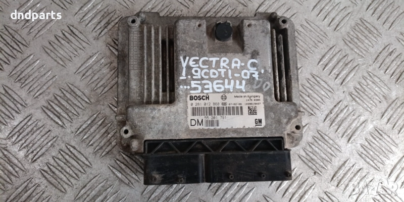 Компютър Opel Vectra C 1.9CDTi 2007г. 0281012868 55201791	, снимка 1