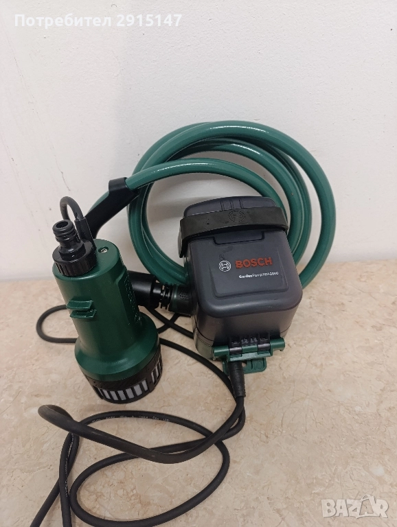 Акумулаторна помпа за вода Bosch GardenPump , снимка 1