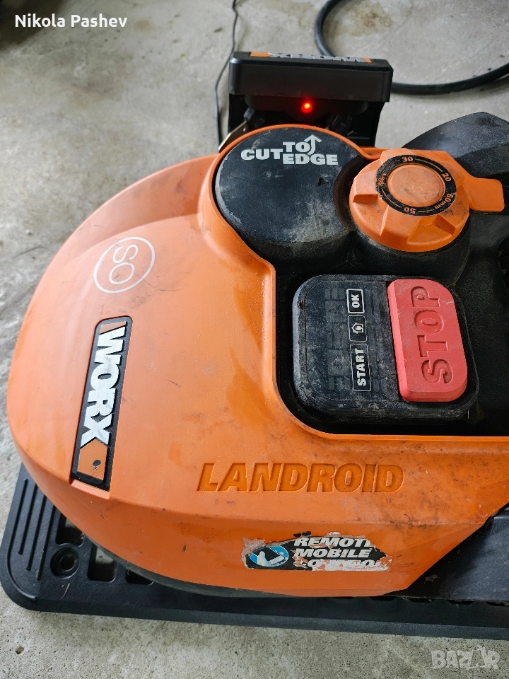 косачка робот Worx wr105si, снимка 1