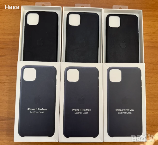 Продавам оригинални кожени кейсове на Apple за iPhone 11 Pro Max , снимка 1