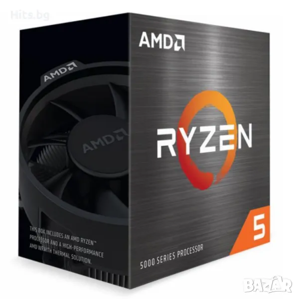 Компютърни компоненти Процесори AMD ПРОЦЕСОР AMD RYZEN 5 5500, AM4 SOCKET, 6 CORES, снимка 1