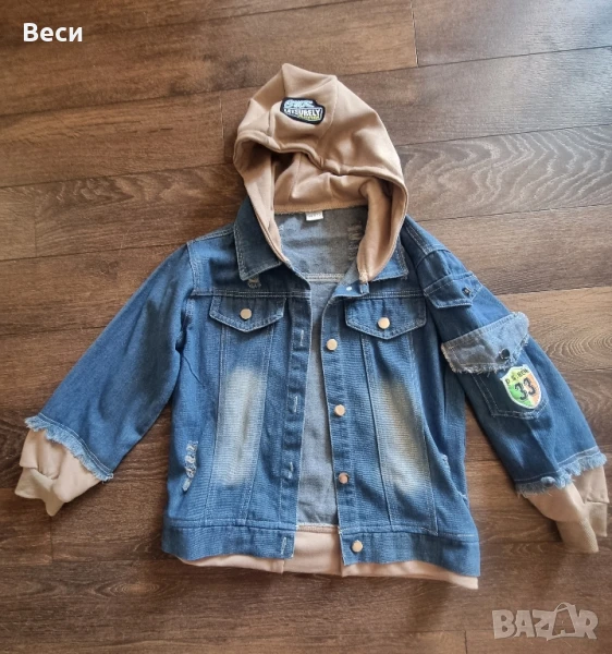Детско дънково яке, снимка 1