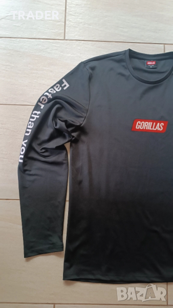 Тениска блуза джърси  с дълъг ръкав Gorillas, снимка 1