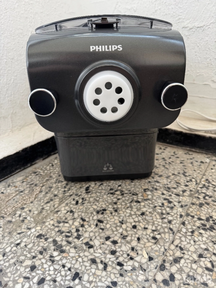 Уред за Паста Philips Noodle Maker HR2382/15 Автоматична Машина за Нудъли и Тестени Изделия, 200W!, снимка 1
