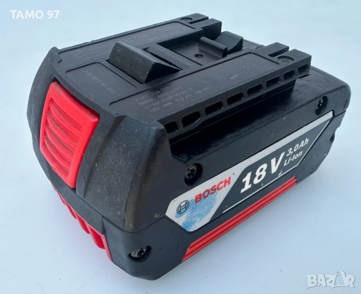 BOSCH GBA 18V 3.0Ah - Акумулаторна батерия 18V 3.0Ah с индикатор, снимка 1