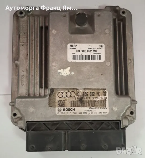 03L906022 MK КОМПЮТЪР ЗА AUDI A4 2,0TDI, снимка 1