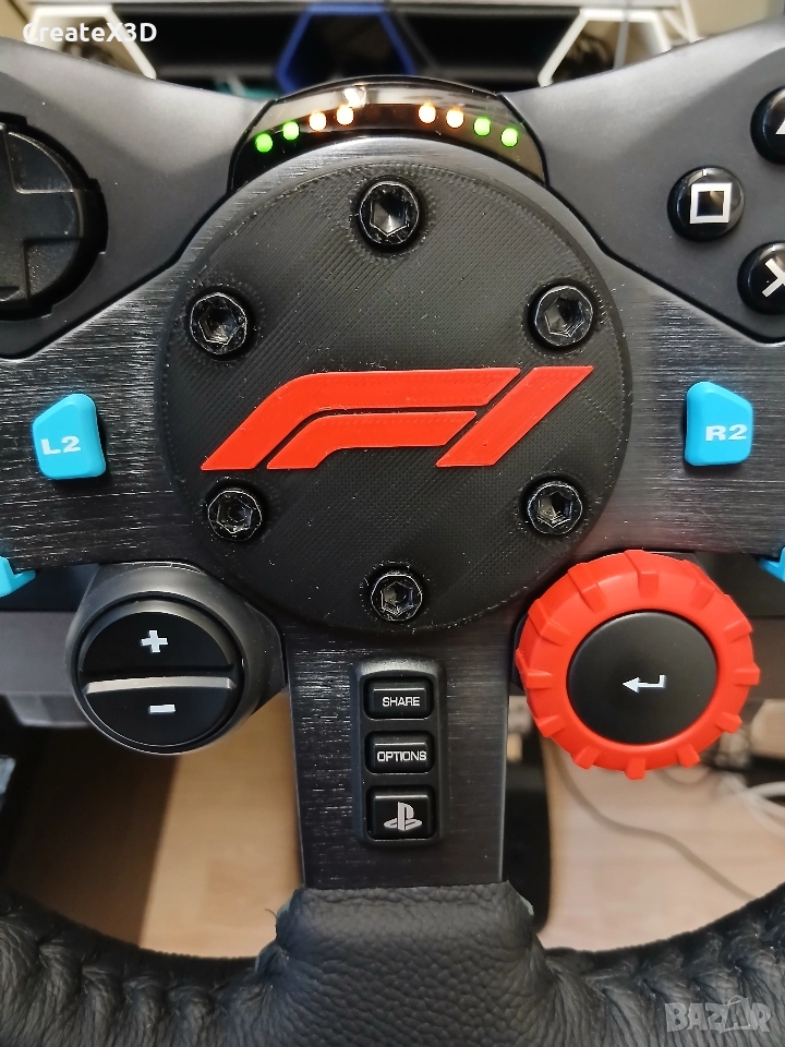 Централни капачета за волан Logitech G27/G29/G920/G923, снимка 1