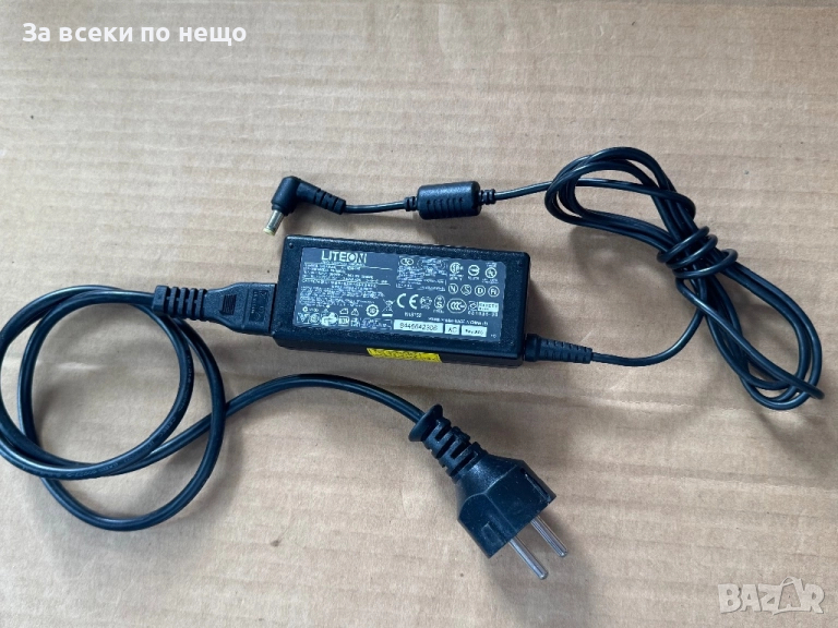 Оригинално захранване зарядно Liteon за лаптоп Acer 19V 3.42A , зарядно Acer, снимка 1