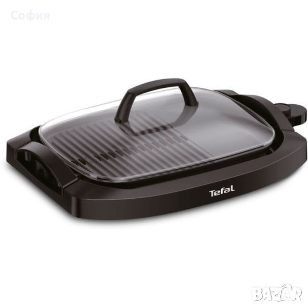 Иновативна скара с капак Tefal CB6A0830 Plancha 2000w, снимка 1