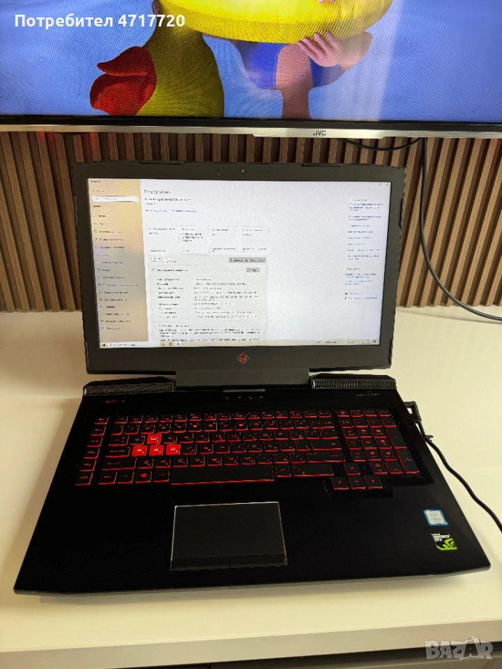 Hp omen 17, снимка 1