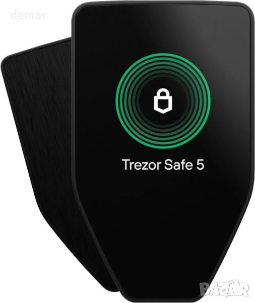 Trezor Safe 5 - Крипто хардуерен портфейл със защитен елемент и парола, снимка 1