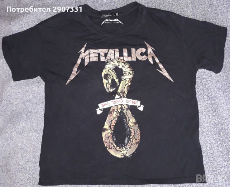 Тениска групи Metallica. 2016. Bershka, снимка 1