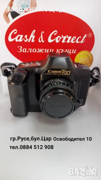 Canon T90.Перфектно състояние.С два обектива.Цена 350 лв., снимка 1