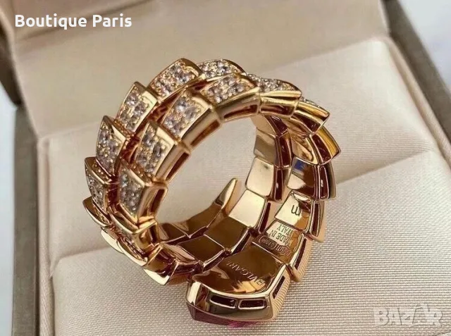 Bvlgari Serpenti пръстен, снимка 3 - Пръстени - 50142392