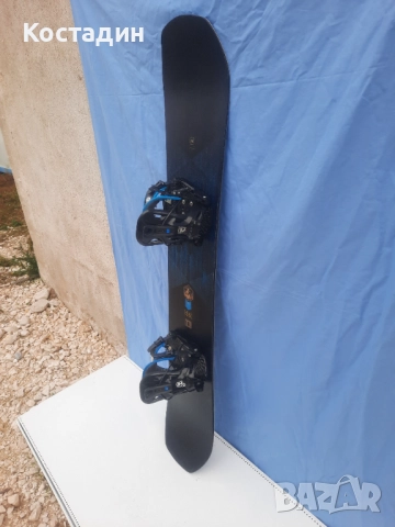 Сноуборд NIDECKER AXIS с автомати 156см.  , снимка 6 - Зимни спортове - 52466768