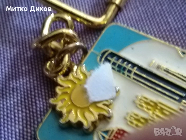 Аталанта Джорджия САЩ олимпийско селище 1996г. емайл винтидж ключодържател , снимка 15 - Колекции - 50516694