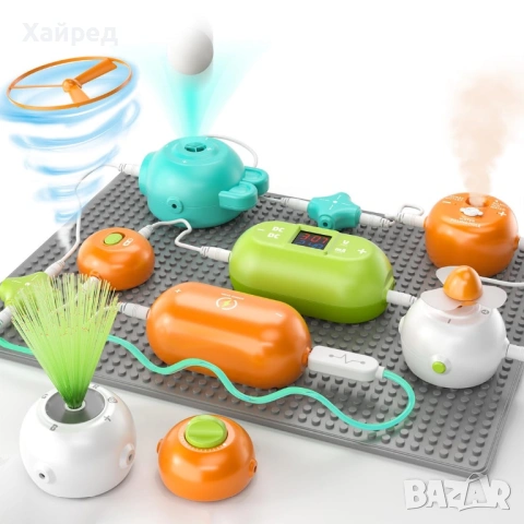 Нов Научно-образователен Circuit Block комплект за деца