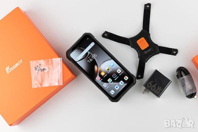 Fossibot F107 Pro 5G - 6.95", 12GB/512GB, 200MP, 28000mAh, защита