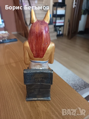 Анубис /Anubis Statue Egyptian Pharaoh, снимка 3 - Колекции - 53052715