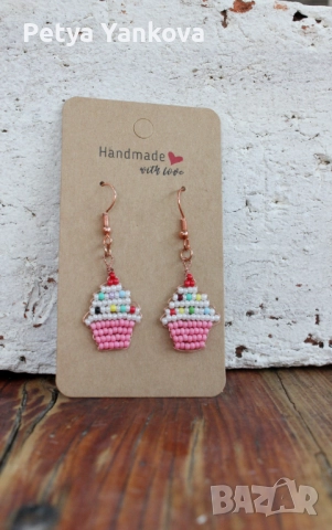 Обеци  от мъниста, снимка 9 - Обеци - 51646574