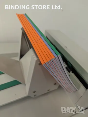 Watkiss/Morgana Automatic Spinemaster ASM  – машина за правоъгъгълно прегъване на книжки, снимка 3 - Други машини и части - 50188035