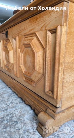 Дъбов нисък шкаф, снимка 7 - Шкафове - 53595019