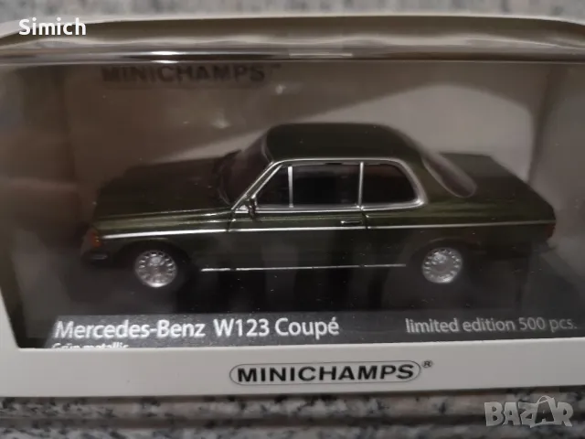 Mercedes-Benz (W123) Minichamps 1:43, снимка 3 - Колекции - 47163366