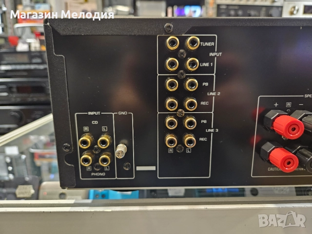 Усилвател Yamaha A-S700 Две по 105 вата. В отлично техническо и визуално състояние., снимка 10 - Ресийвъри, усилватели, смесителни пултове - 51089030