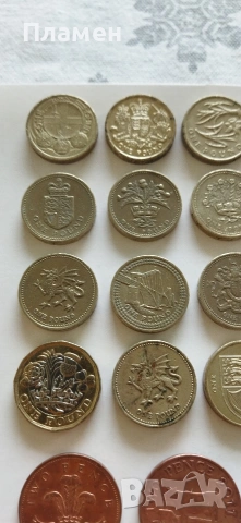 английски монети , снимка 12 - Нумизматика и бонистика - 53051636