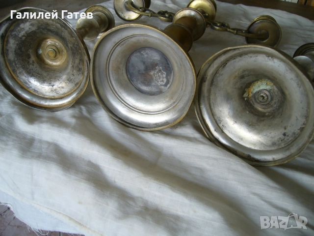 Старинни Свещници, снимка 10 - Антикварни и старинни предмети - 52589120