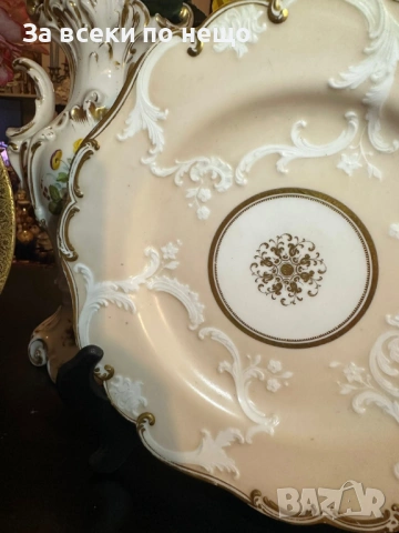 Staffordshire Porcelain Grat Britain  Circa 1864 Код P1949, снимка 6 - Декорация за дома - 53925757