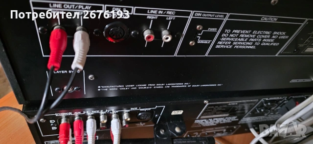 Касетен дек Aiwa AD-6800 в комплект с ресивъра Aiwa AX-7600, снимка 8 - Аудиосистеми - 53717270