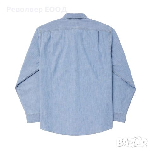 Мъжка риза Filson - Chambray CPO, в цвят Light Indigo Chambray, снимка 2 - Екипировка - 45337635